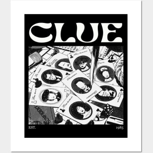 clue movie Posters and Art